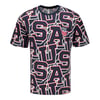 Unisex USMNT Graphic AOP Navy Tee / 2X