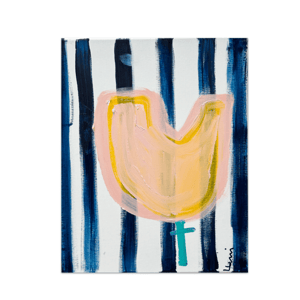 Tulip For You Original Painting by Kerri Rosenthal