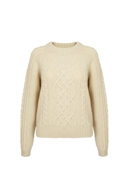 Whitby Jumper in Ecru
