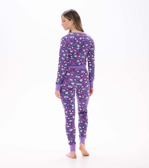 Women's Tiny Flowers Cotton Pajama Set