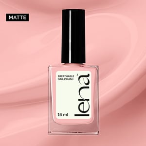 LENA Matte Breathable & Water-Permeable Halal Nail Polish  - Must Be Kismet - LE62