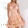 Fresh Escape Mini Dress Peach