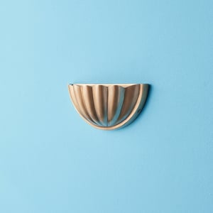Smaller St Jacques wall light in brass