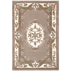 Shensi Aubusson Rug in Beige - 150x240cm