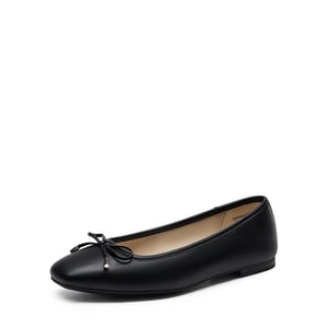 DREAM PAIRS Women   s Elegant Pearl Rhinestone Flats