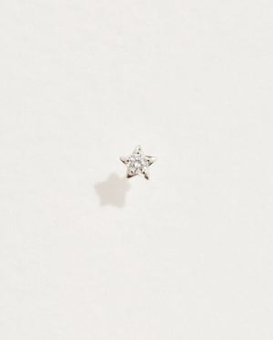 Midnight Star Stud - Push Pin - 18g - 6.5