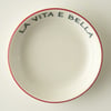 Line Large Porcelain Serving Bowl
