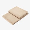 Eco Cashmere Throw - Natural Beige
