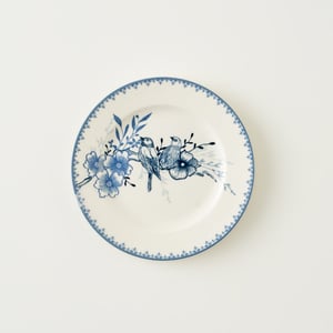 Bleu Blanc Porcelain Dessert Plate