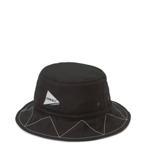 Gramicci x And Wander Zigzag Stitch Hat Black