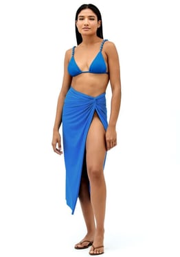 Karen Skirt Ocean Blue - L