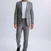 Ettore Smart Casual Suit Grey