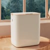 Rectangular Bathroom Touchless Sensor Trash Can Garbage Can with Lid