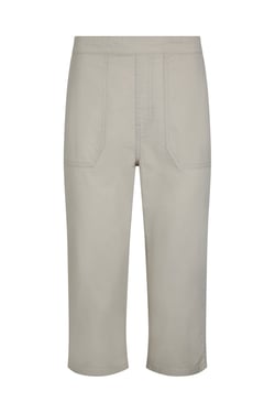 Weird Fish Anyar 3/4 Length Ripstop Trousers Oyster Size 18