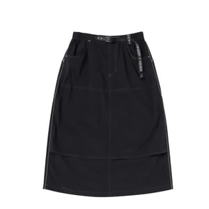 Gramicci x And Wander Womens Nylon Double Knee Skirt Black