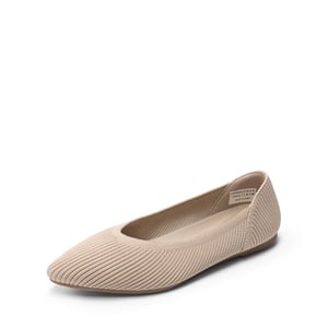DREAM PAIRS Women   s Foldable Knit Flats