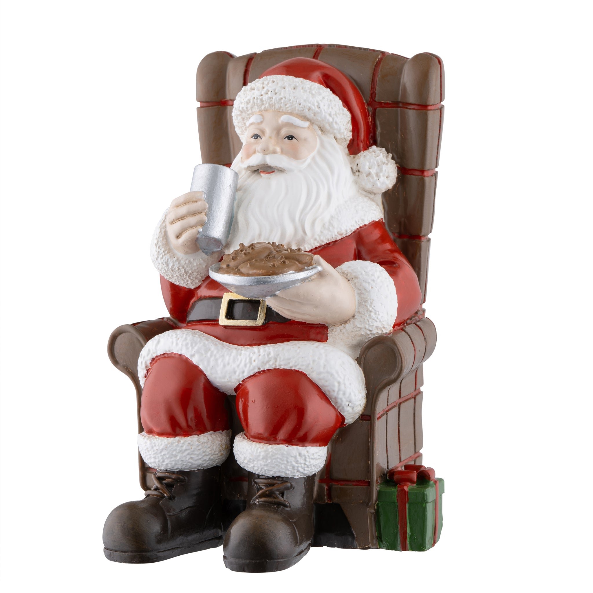 Aynsley Santa Milk & Cookies Figurine