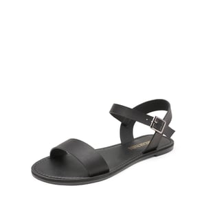 DREAM PAIRS Ankle Strap Open Toe Flat Sandals