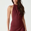 Priya Mini Dress (Wine) - US 4