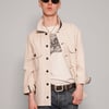 Cotton Workshirt in Ecru