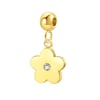 Petite Flower Pendant Gold