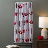 QE Home Holiday Fleece Throw in Santa's Laundry, Seasonal, Red