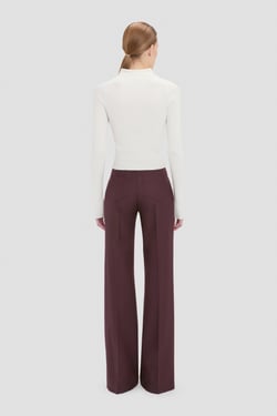 Victoria Beckham Mila Top In White - XL - Womens