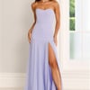 Candlelit Soirée Strapless Maxi Dress Lilac