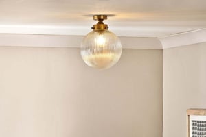 nkuku Konnie Bathroom Ceiling Light | Lights | One Size | Clear