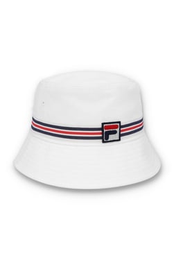 Heritage Stripe Bucket Hat - ONE / White