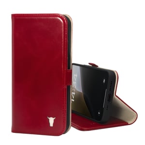 iPhone 16e Leather Case - Red