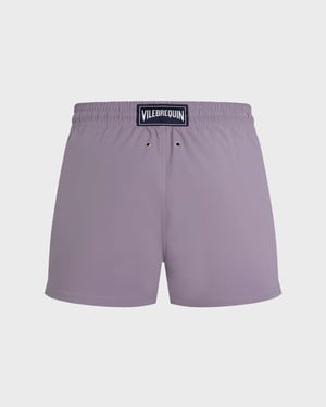 Vilebrequin - Men Swimwear Short And Fitted Stretch Solid - Swimwear - Man - Purple - Size XXXL