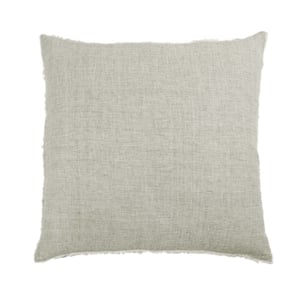 Logan Linen Euro Sham   Olive