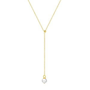 New Beginnings Pearl Necklace 14K Gold