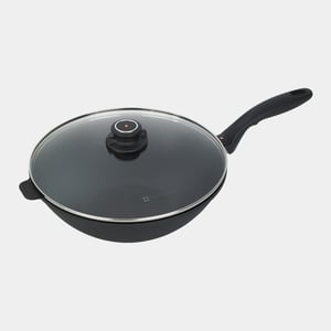 XD Nonstick Wok with Glass Lid - Induction - 11.8"
