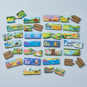 Animal Alphabet - A - Z Pairs Puzzle