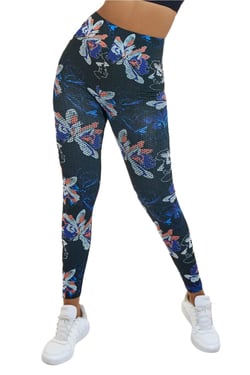 Leggings Floral LEGGEEZ - Floral / 2XL