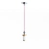 Elbow rechargeable pendant kit in chrome