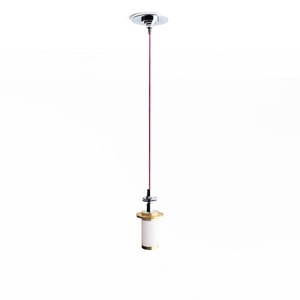 Elbow rechargeable pendant kit in chrome