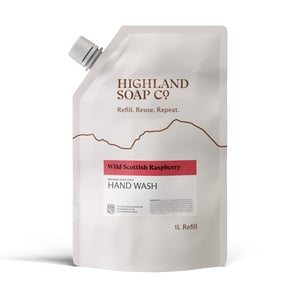 Wild Scottish Raspberry Hand Wash - 1 Litre / Wild Scottish Raspberry