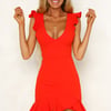 Take The Reigns Dress Red
