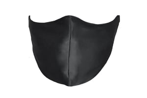 Charcoal Pure Silk Face Covering