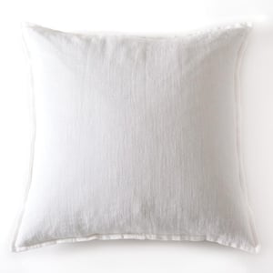Montauk Linen Euro Sham   White