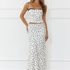 Summer Twilight Polka Dot Set Cream
