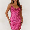 Fiercely Desire Sequin Mini Dress Pink