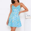 Beachlight Mini Dress Blue