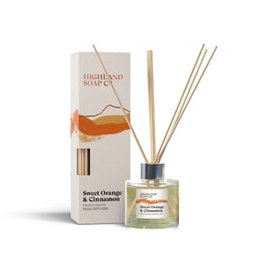2 for £50 - Reed Diffusers - Sweet Orange & Cinnamon