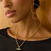 Emma Hoop Earrings - One Size / Gold