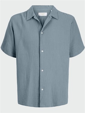 Jack & Jones Nantucket Double Cloth Shirt - Tradewinds - XL