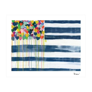 United States of Love Mini Art Print
